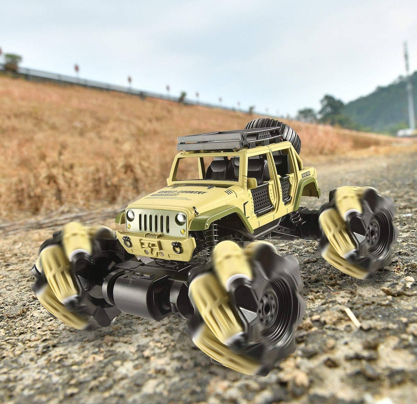 Car Rock Rover Off Road Drift Meca Num Wheel Metal Series 8853E Toys Green  Khaki | Toys Игрушки 2024 ✓