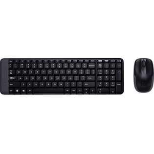 Logitech MK220 Wireless Keyboard+Mouse Black