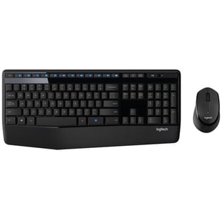 Logitech MK345 Wireless Keyboard+Mouse Black