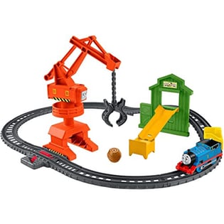 Thomas and Friends Cassia Crane and Cargo Set Train Fisher-Price GHK83 Toys
