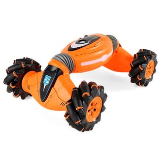 Car Twist Double-Sided Willesu Toys RQ2073 Watch Induction RC Orange