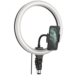 Baseus Live Stream Holder Floor Stand 12-inch Light Ring CRZB12-B01 Lamp Led
