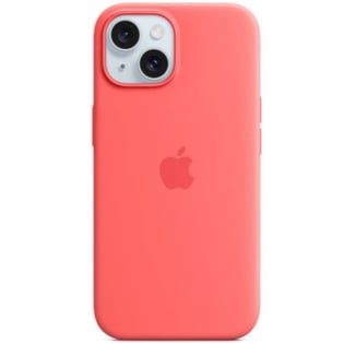 Apple Iphone 15 Silicone Case with MagSafe MT0V3ZMA Guava