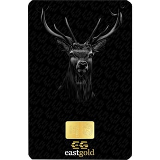 East Gold Deer qızıl külçə 0.25 qr