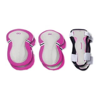 Globber SET 3 PROTEC PINK XXS