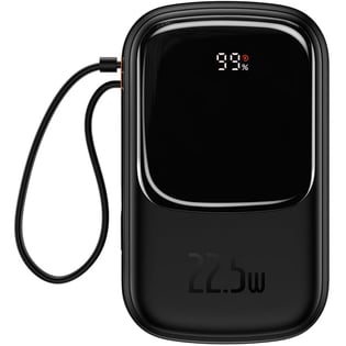 Baseus Qpow Pro Digital Display Fast Charge with Cabel Type-C 22.5W 20000 mAh PPQD060301 Black