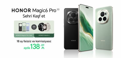 HONOR Magic6 Pro 5G modeli artıq satışımızda!😍