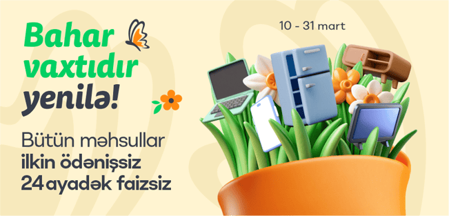 Bahar gəlirsə, Yenilənmək və Yeniləmək Vaxtıdır!😌🎉